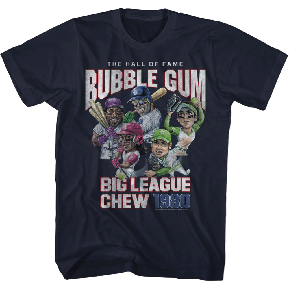 Hall Of Fame Bubble Gum Big League Chew Tshirt